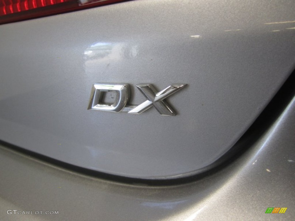 2005 Accord DX Sedan - Satin Silver Metallic / Black photo #14