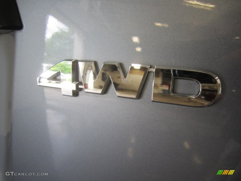 2010 CR-V LX AWD - Glacier Blue Metallic / Gray photo #12