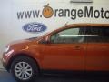 2008 Blazing Copper Metallic Ford Edge SEL AWD  photo #3