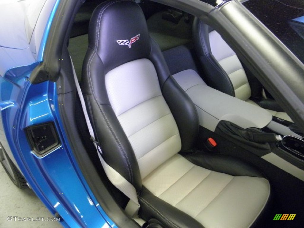 2008 Corvette Coupe - Jetstream Blue Metallic / Ebony/Titanium photo #8