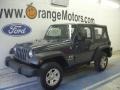 2007 Steel Blue Metallic Jeep Wrangler X 4x4  photo #1