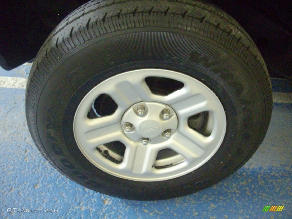 2007 Wrangler X 4x4 - Steel Blue Metallic / Dark Slate Gray/Medium Slate Gray photo #7