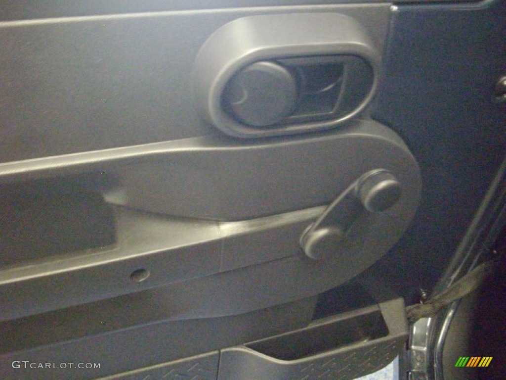 2007 Wrangler X 4x4 - Steel Blue Metallic / Dark Slate Gray/Medium Slate Gray photo #10