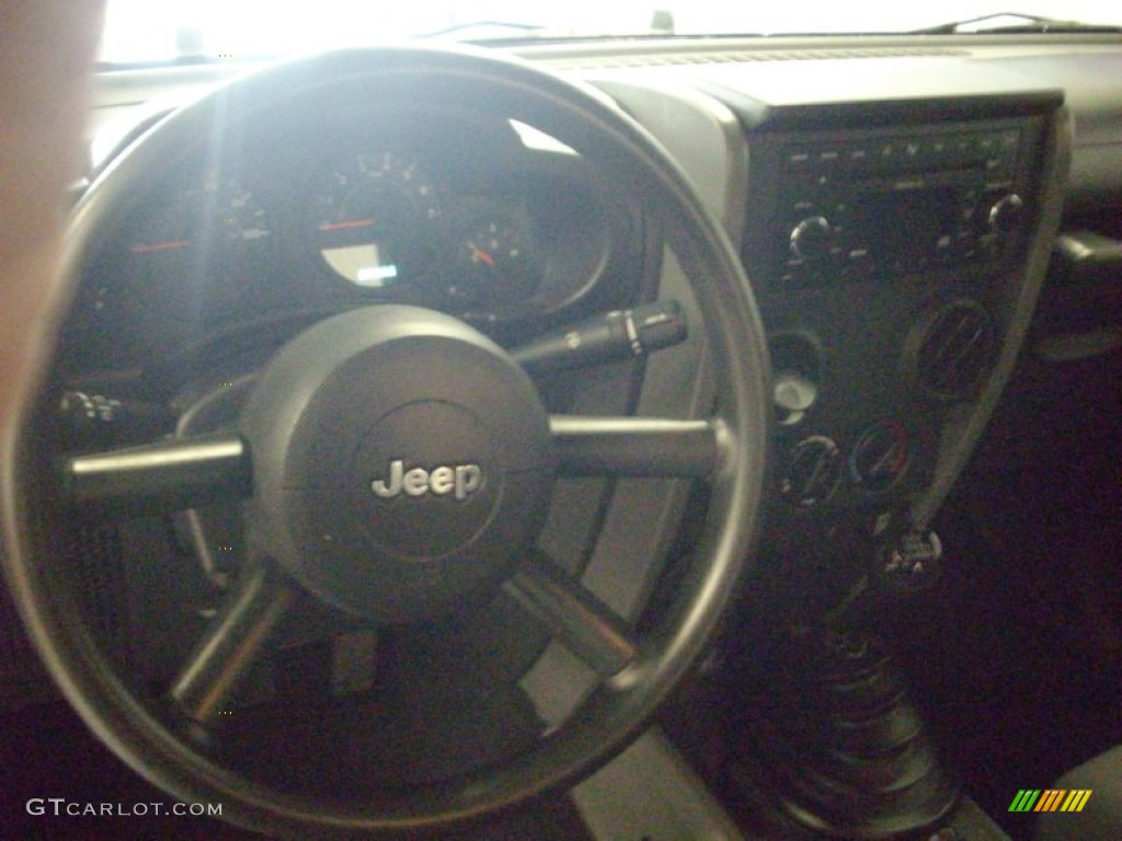 2007 Wrangler X 4x4 - Steel Blue Metallic / Dark Slate Gray/Medium Slate Gray photo #11