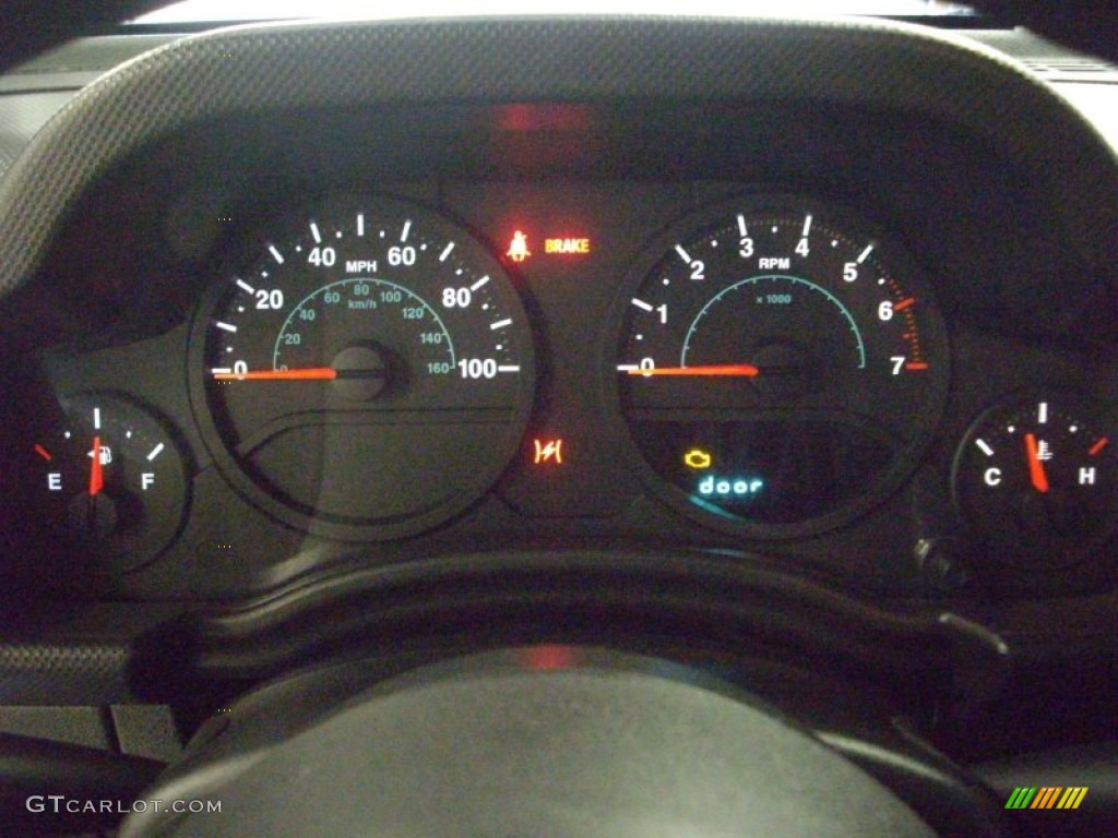 2007 Wrangler X 4x4 - Steel Blue Metallic / Dark Slate Gray/Medium Slate Gray photo #12