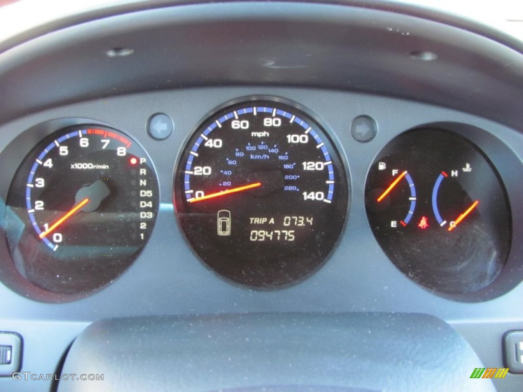 2005 Acura MDX Standard MDX Model Gauges Photo #50140216