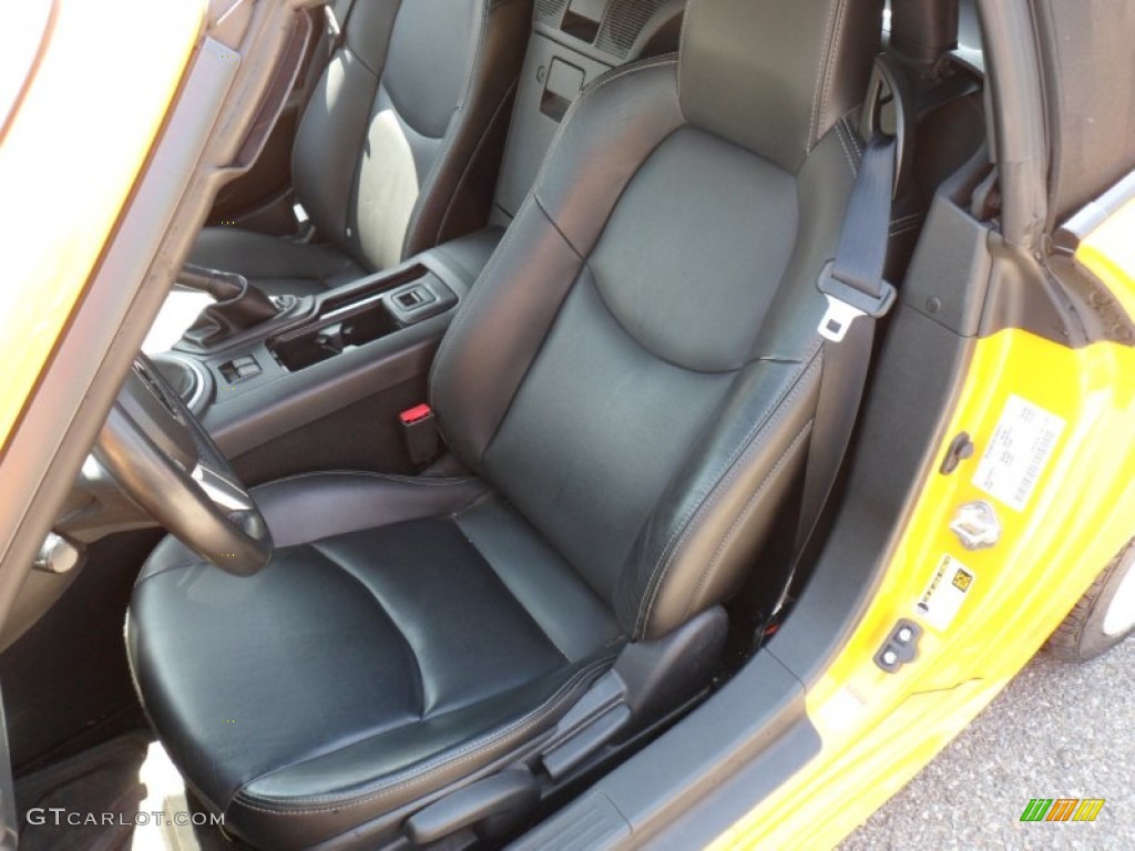 2009 MX-5 Miata Grand Touring Roadster - Competition Yellow / Black photo #13