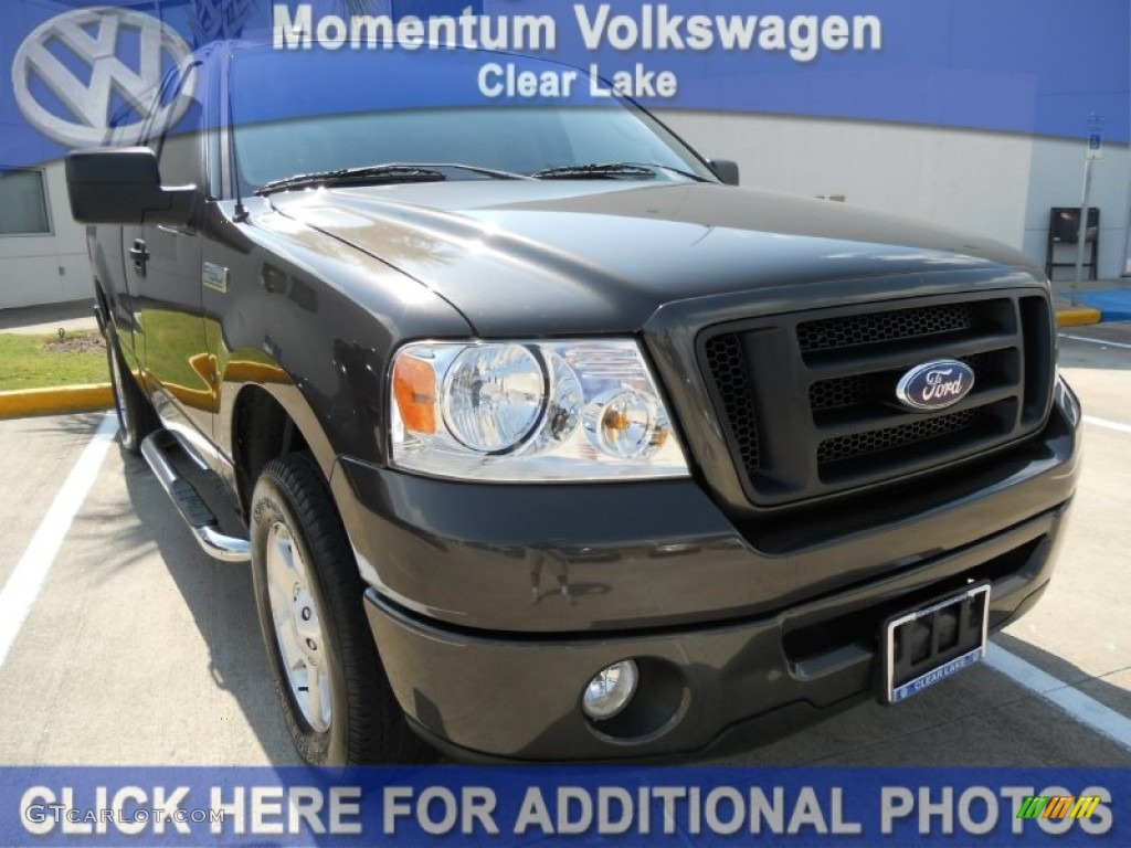 2006 F150 STX Regular Cab - Dark Stone Metallic / Medium/Dark Flint photo #1