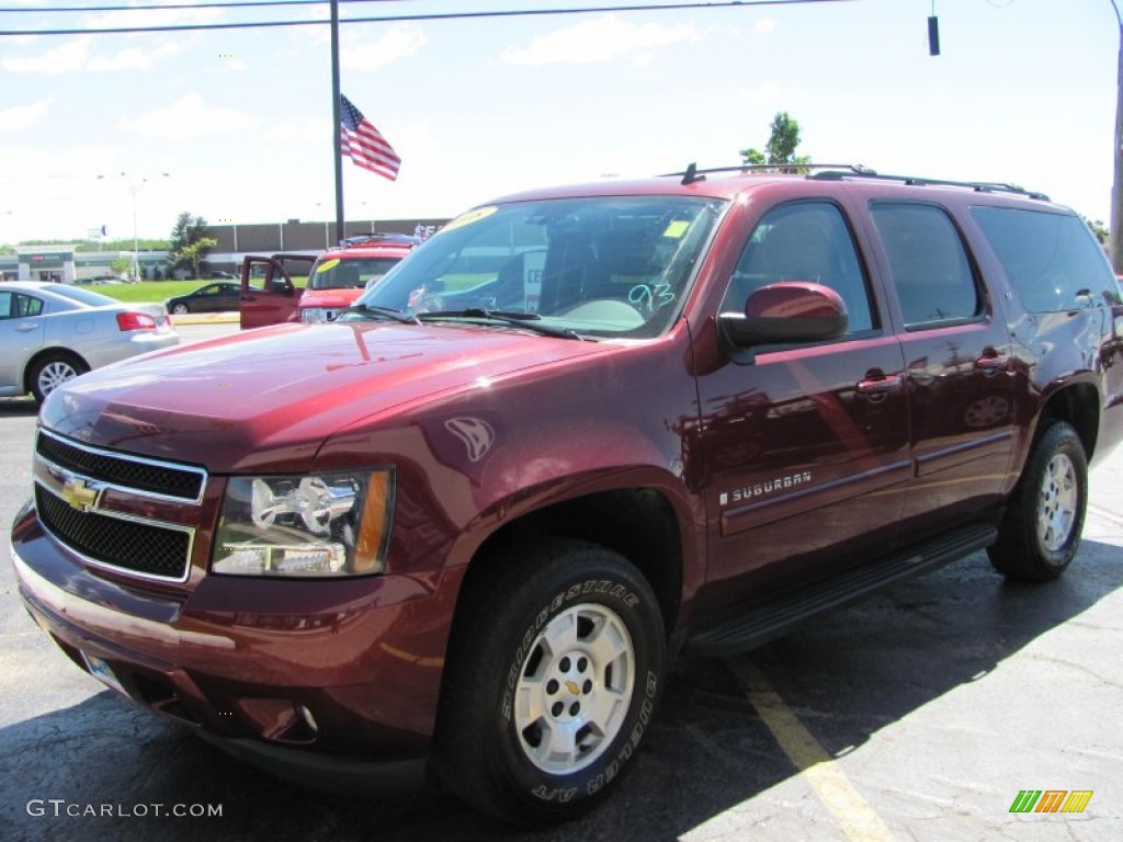 Deep Ruby Metallic Chevrolet Suburban