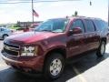 2008 Deep Ruby Metallic Chevrolet Suburban 1500 LT 4x4  photo #1