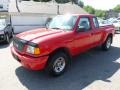 2002 Bright Red Ford Ranger Edge SuperCab  photo #1