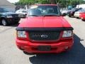 2002 Bright Red Ford Ranger Edge SuperCab  photo #8