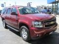 2008 Deep Ruby Metallic Chevrolet Suburban 1500 LT 4x4  photo #25
