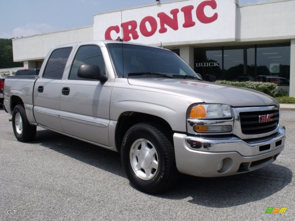 Silver Birch Metallic GMC Sierra 1500