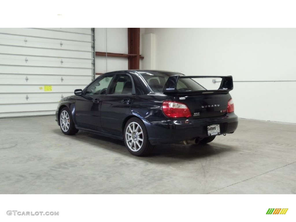 Obsidian Black Pearl 2005 Subaru Impreza WRX STi Exterior Photo #50142427