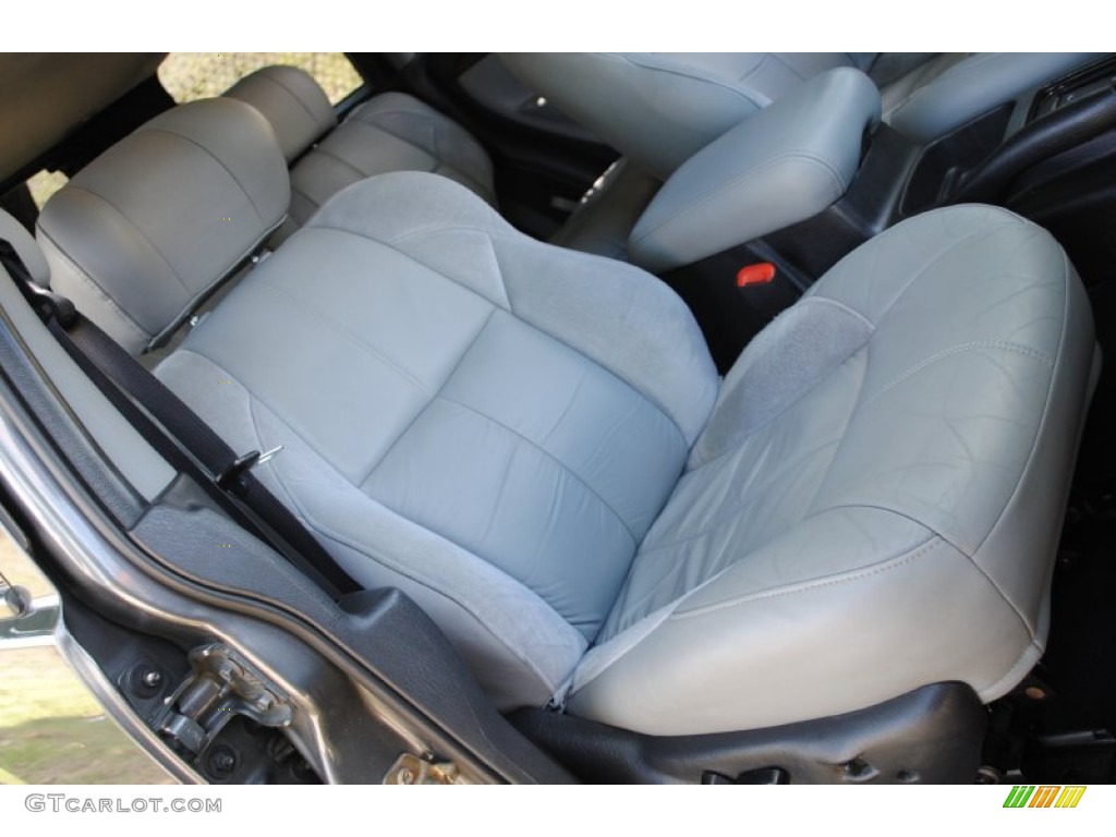 Dark Slate Gray/Light Slate Gray Interior 2002 Jeep Grand Cherokee Overland 4x4 Photo #50142730