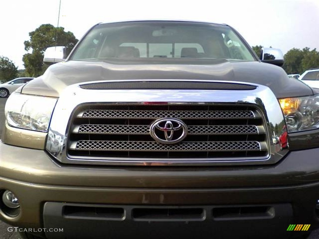 2007 Tundra Limited Double Cab - Pyrite Mica / Red Rock photo #2