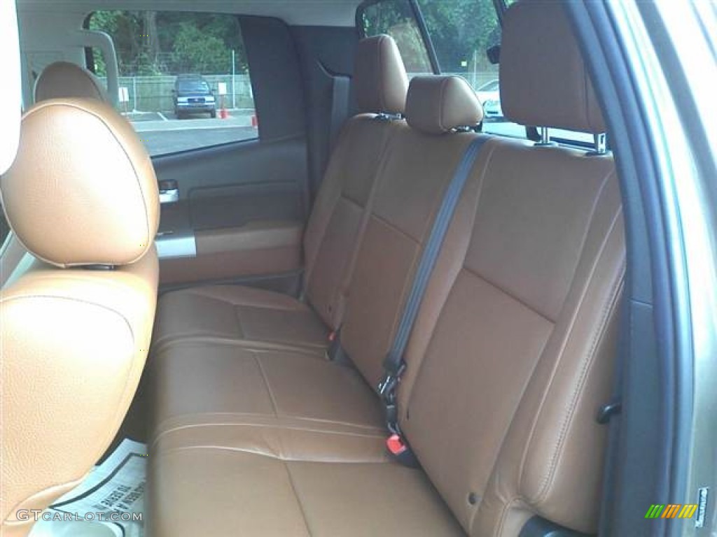 2007 Tundra Limited Double Cab - Pyrite Mica / Red Rock photo #7