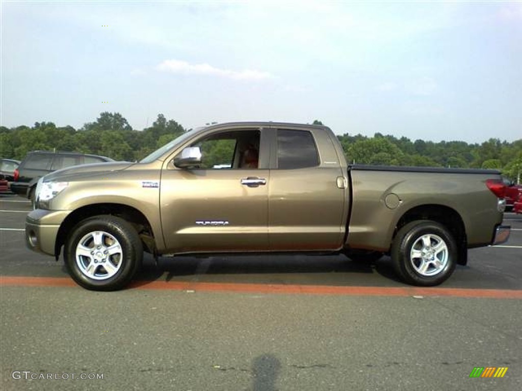 2007 Tundra Limited Double Cab - Pyrite Mica / Red Rock photo #18