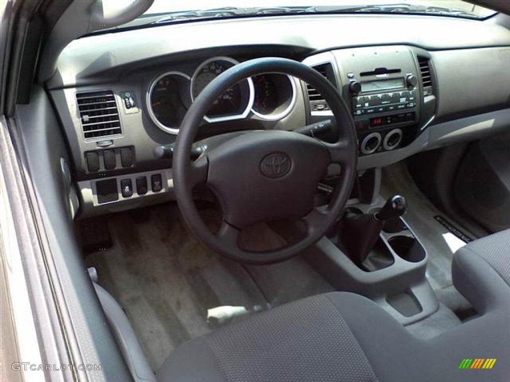 2009 Tacoma Regular Cab - Pyrite Brown Mica / Graphite Gray photo #5