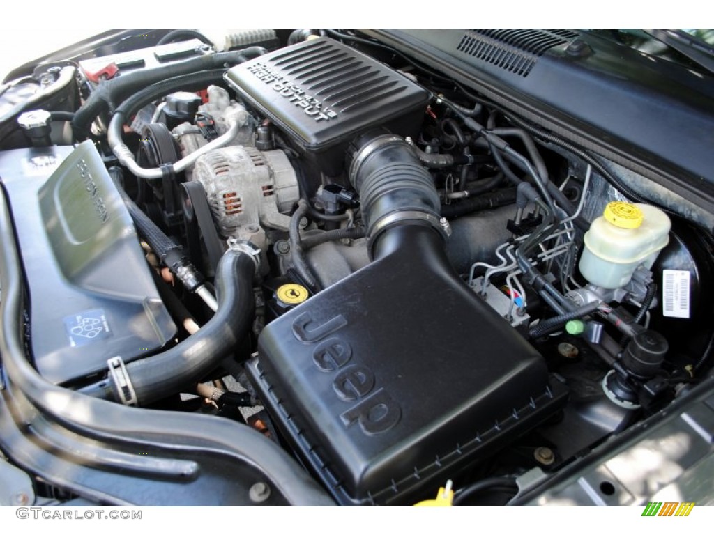 2002 Jeep Grand Cherokee Overland 4x4 4.7 Liter SOHC 16-Valve V8 Engine Photo #50143354