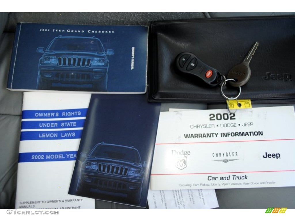 2002 Jeep Grand Cherokee Overland 4x4 Books/Manuals Photo #50143552