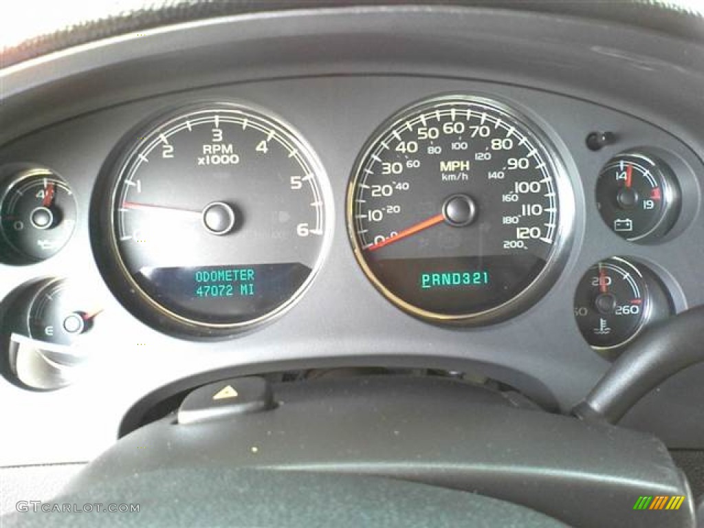 2007 Chevrolet Avalanche LTZ 4WD Gauges Photo #50144506