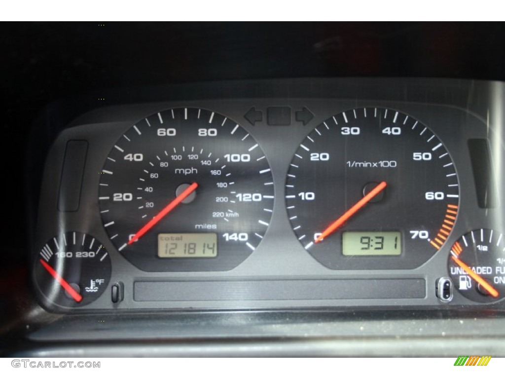 2001 Volkswagen Cabrio GLX Gauges Photo #50145064