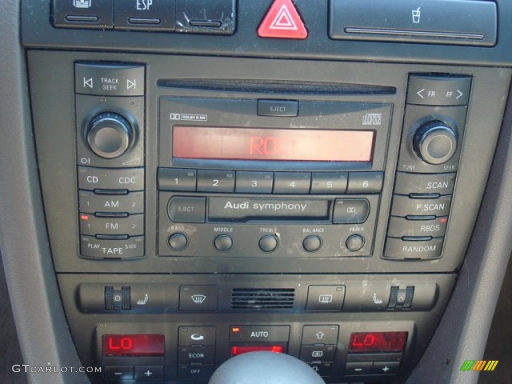2001 Audi A6 4.2 quattro Sedan Controls Photo #50145118