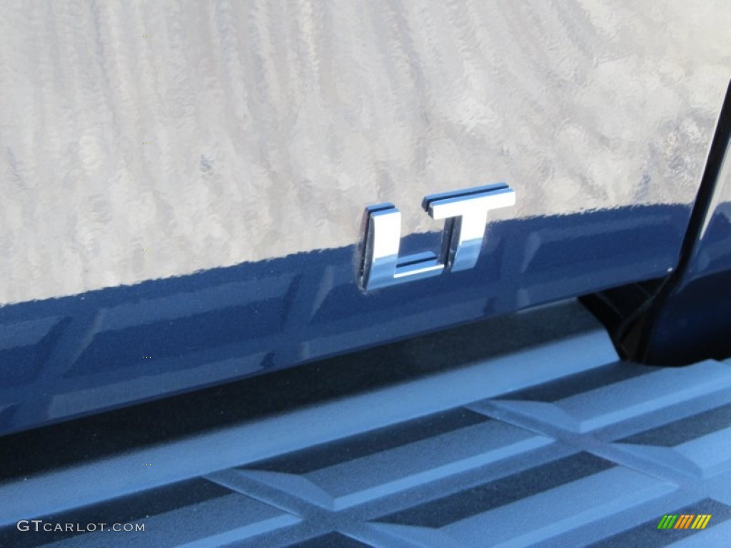 2009 Silverado 1500 LT Extended Cab 4x4 - Imperial Blue Metallic / Ebony photo #6