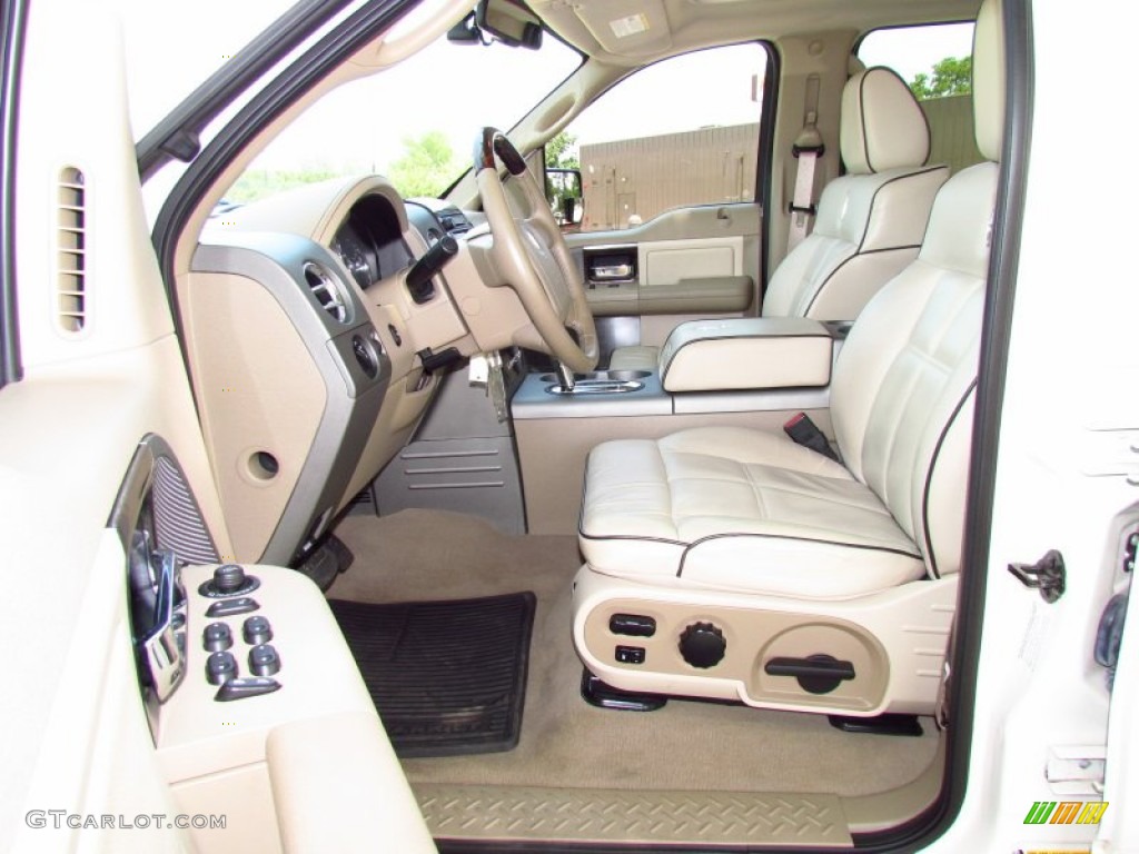 Light Parchment/Espresso Interior 2007 Lincoln Mark LT SuperCrew Photo #50146882