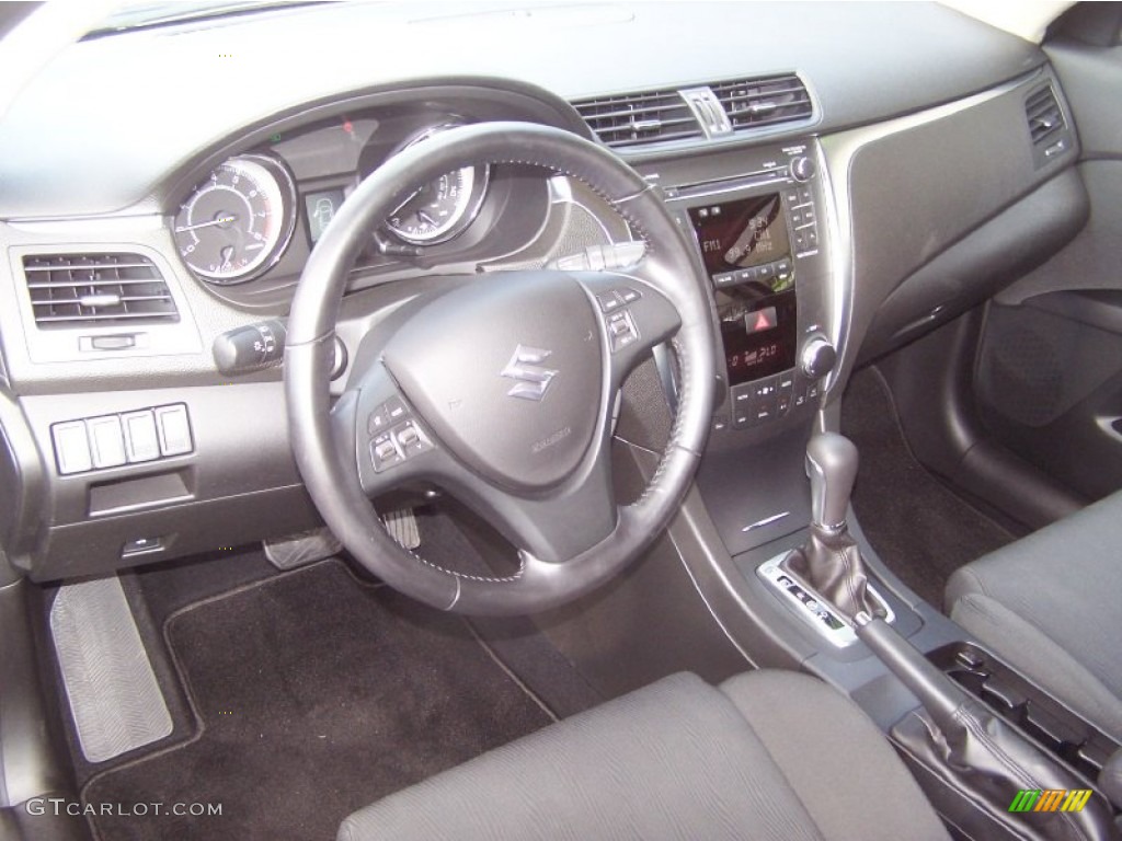 Black Interior 2010 Suzuki Kizashi SE AWD Photo #50147743