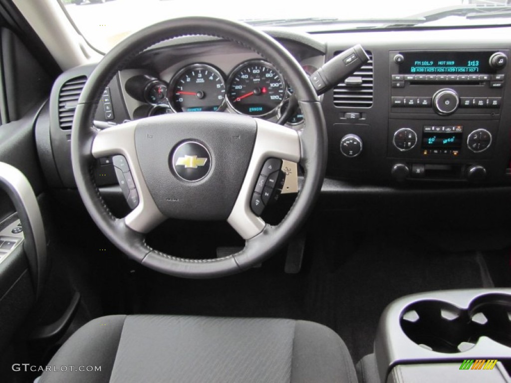 2010 Silverado 1500 LT Crew Cab 4x4 - Imperial Blue Metallic / Ebony photo #4