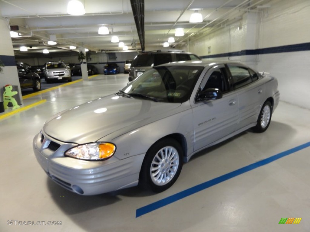 1999 Grand Am SE Sedan - Silvermist Metallic / Dark Pewter photo #1