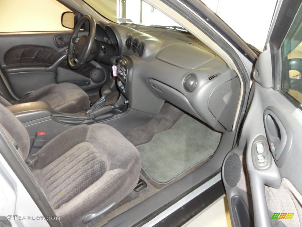 1999 Grand Am SE Sedan - Silvermist Metallic / Dark Pewter photo #15