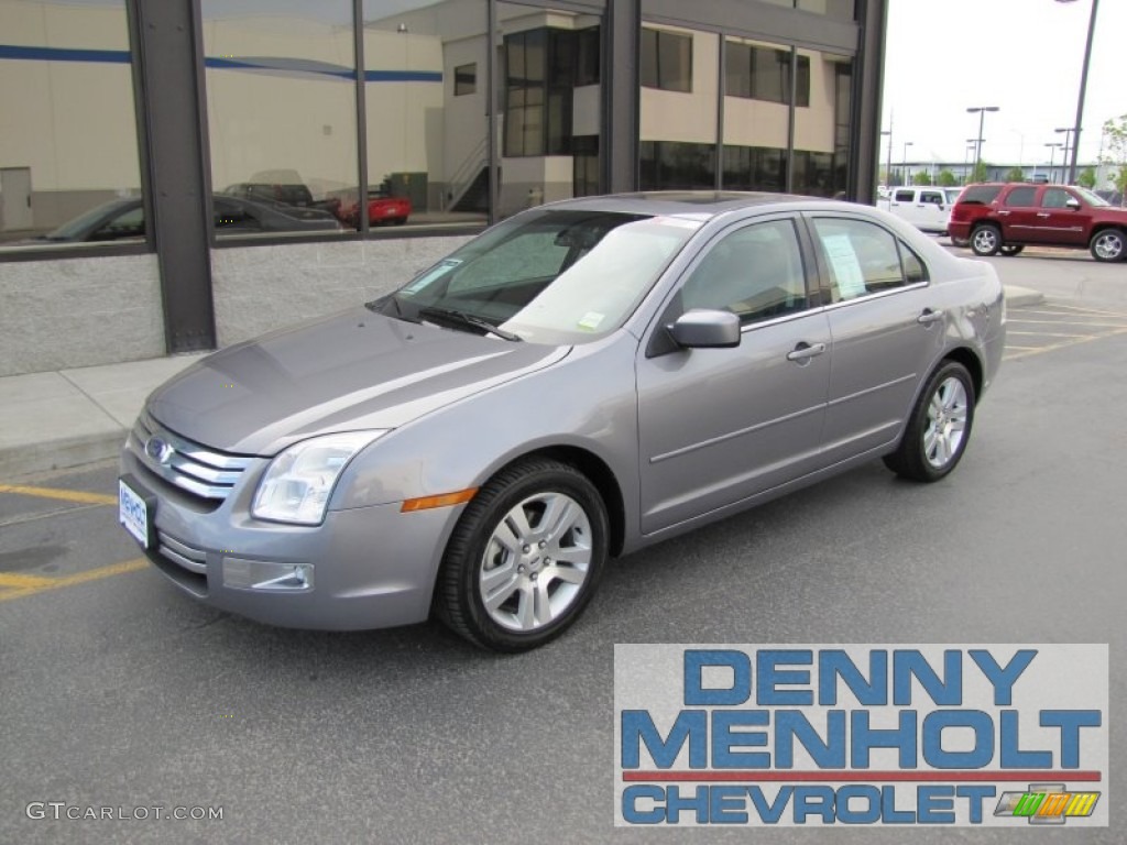 2007 Fusion SEL V6 - Tungsten Grey Metallic / Charcoal Black photo #1