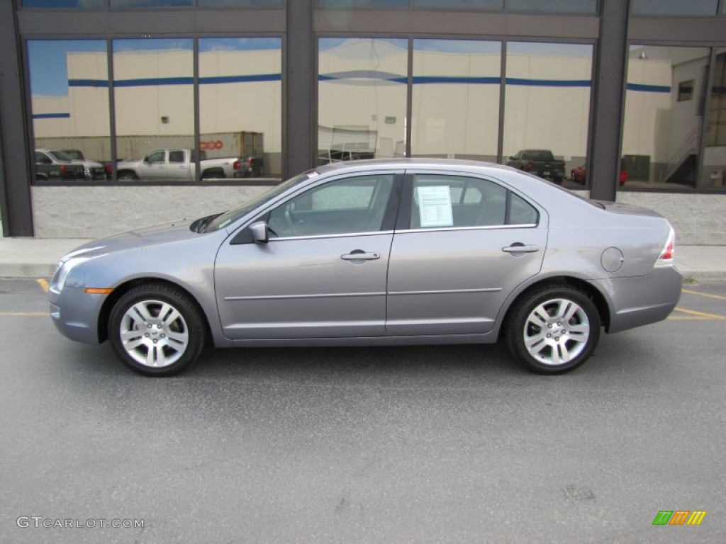 2007 Fusion SEL V6 - Tungsten Grey Metallic / Charcoal Black photo #2