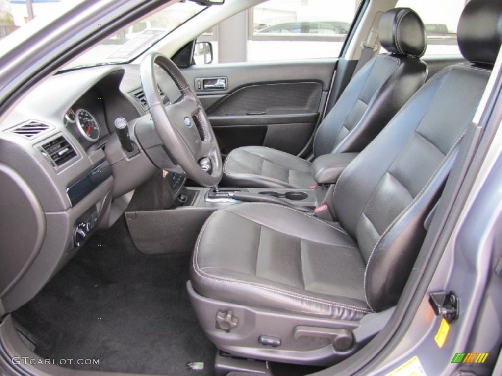 2007 Fusion SEL V6 - Tungsten Grey Metallic / Charcoal Black photo #3