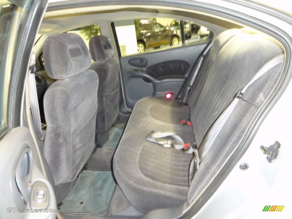 1999 Grand Am SE Sedan - Silvermist Metallic / Dark Pewter photo #21