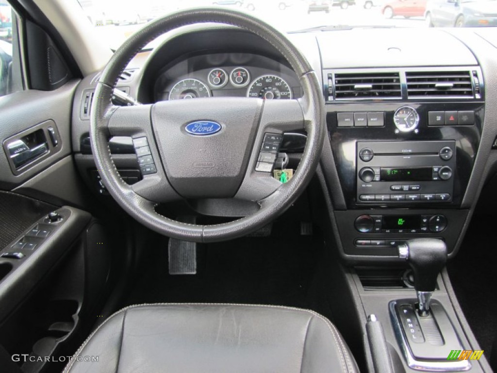 2007 Fusion SEL V6 - Tungsten Grey Metallic / Charcoal Black photo #4