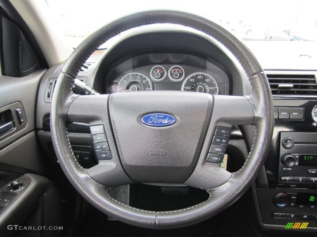 2007 Fusion SEL V6 - Tungsten Grey Metallic / Charcoal Black photo #6