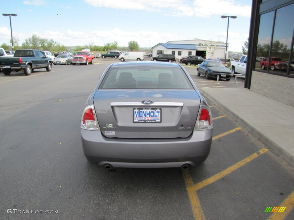 2007 Fusion SEL V6 - Tungsten Grey Metallic / Charcoal Black photo #29