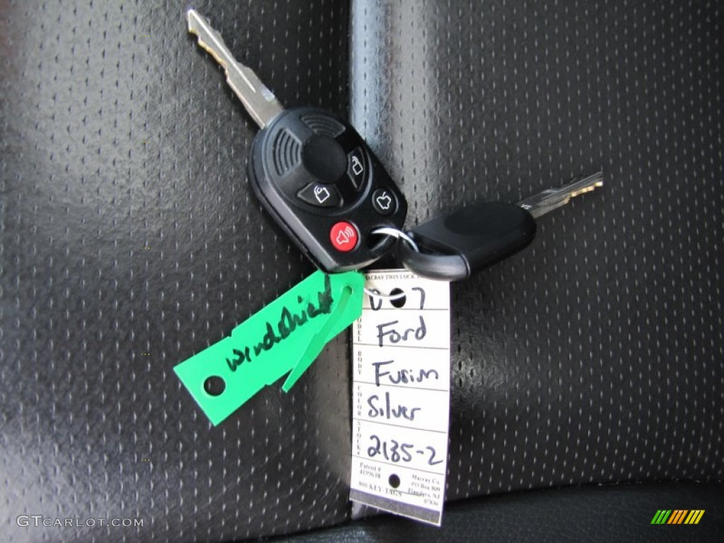 2007 Fusion SEL V6 - Tungsten Grey Metallic / Charcoal Black photo #35