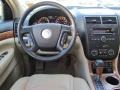 Tan 2008 Saturn Outlook XR AWD Dashboard