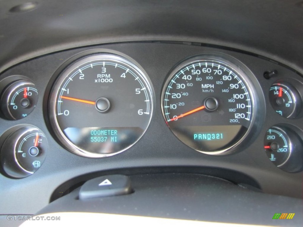 2008 Chevrolet Tahoe LTZ 4x4 Gauges Photo #50148910