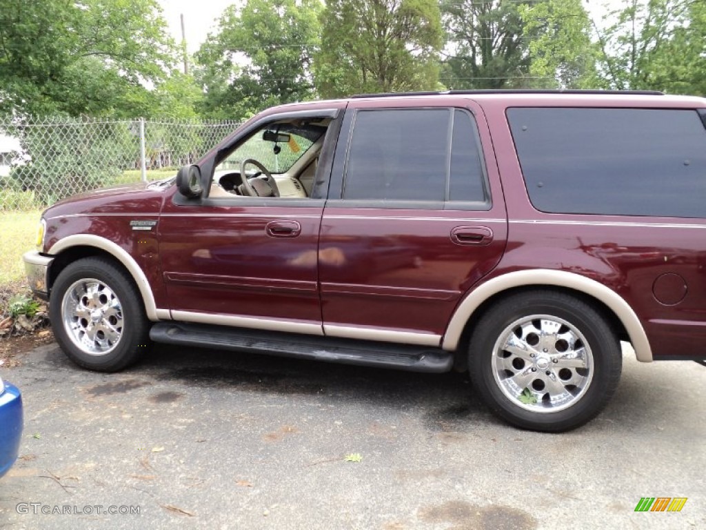 1998 Expedition XLT 4x4 - Dark Toreador Red Metallic / Medium Graphite photo #1