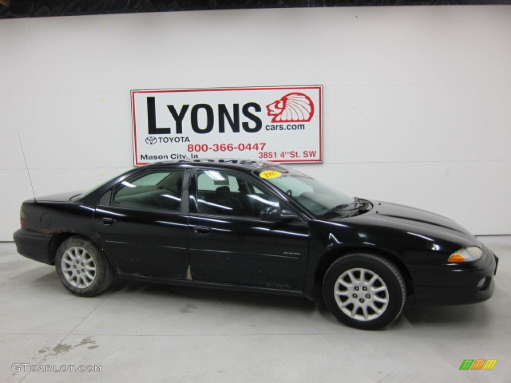 1997 Intrepid Sedan - Black / Gray photo #7