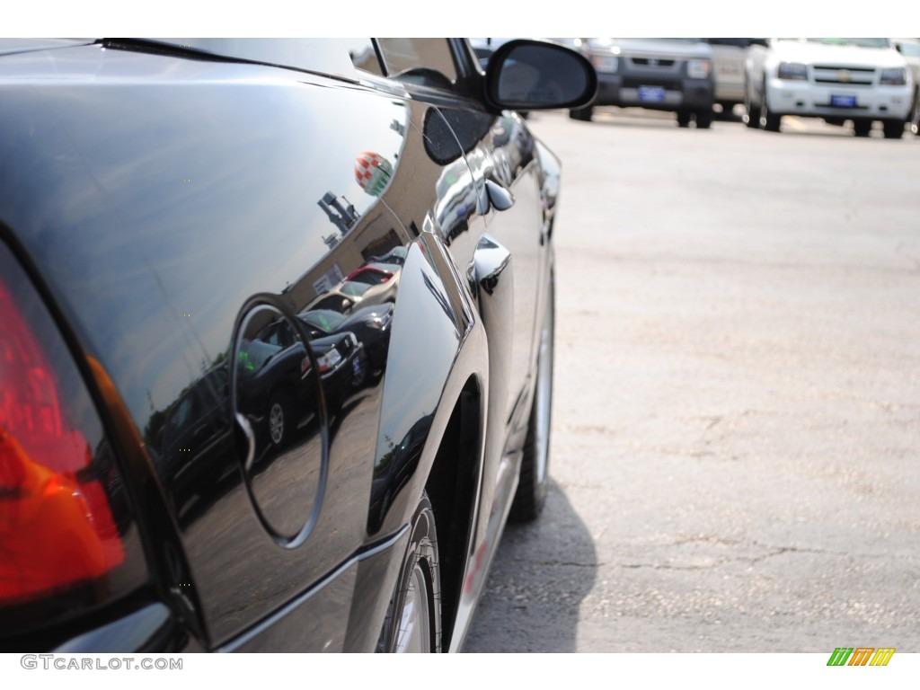 2001 Mustang GT Coupe - Black / Medium Graphite photo #8