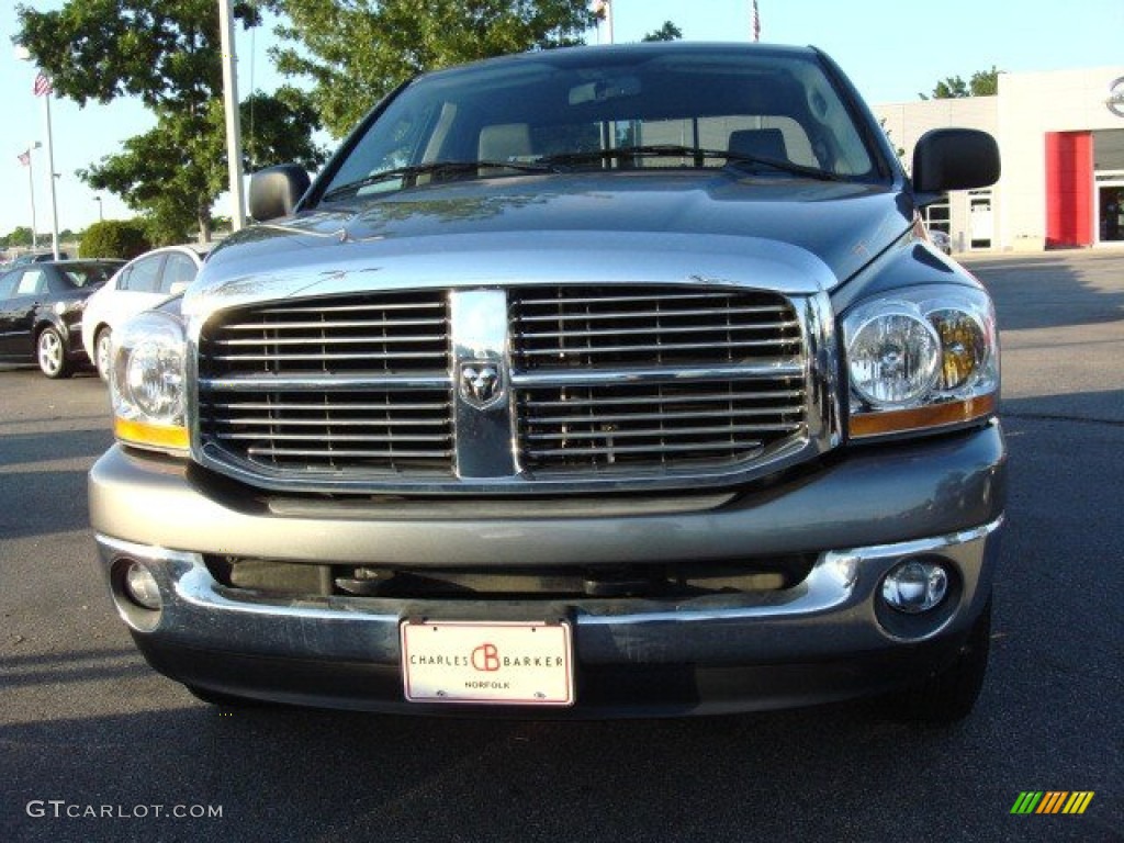 2006 Ram 1500 SLT Quad Cab - Mineral Gray Metallic / Medium Slate Gray photo #7