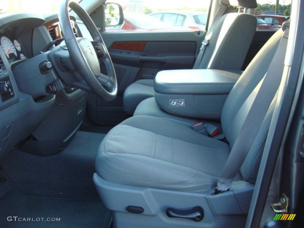 2006 Ram 1500 SLT Quad Cab - Mineral Gray Metallic / Medium Slate Gray photo #8